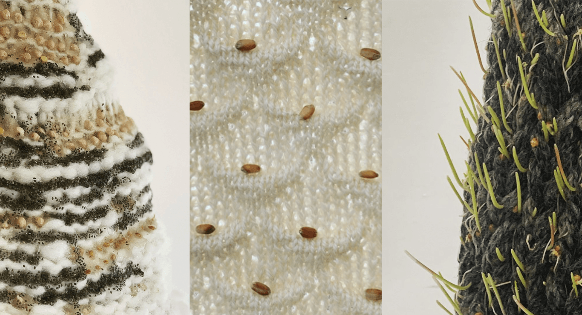 Hydroponic knitting