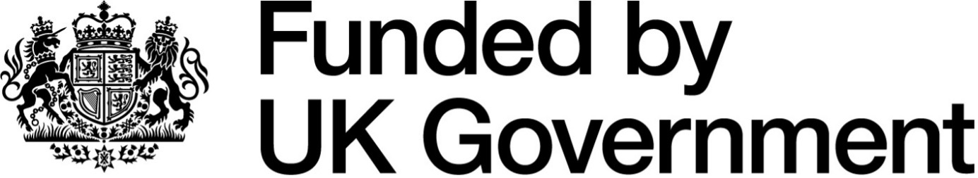 Funded by UK Government
