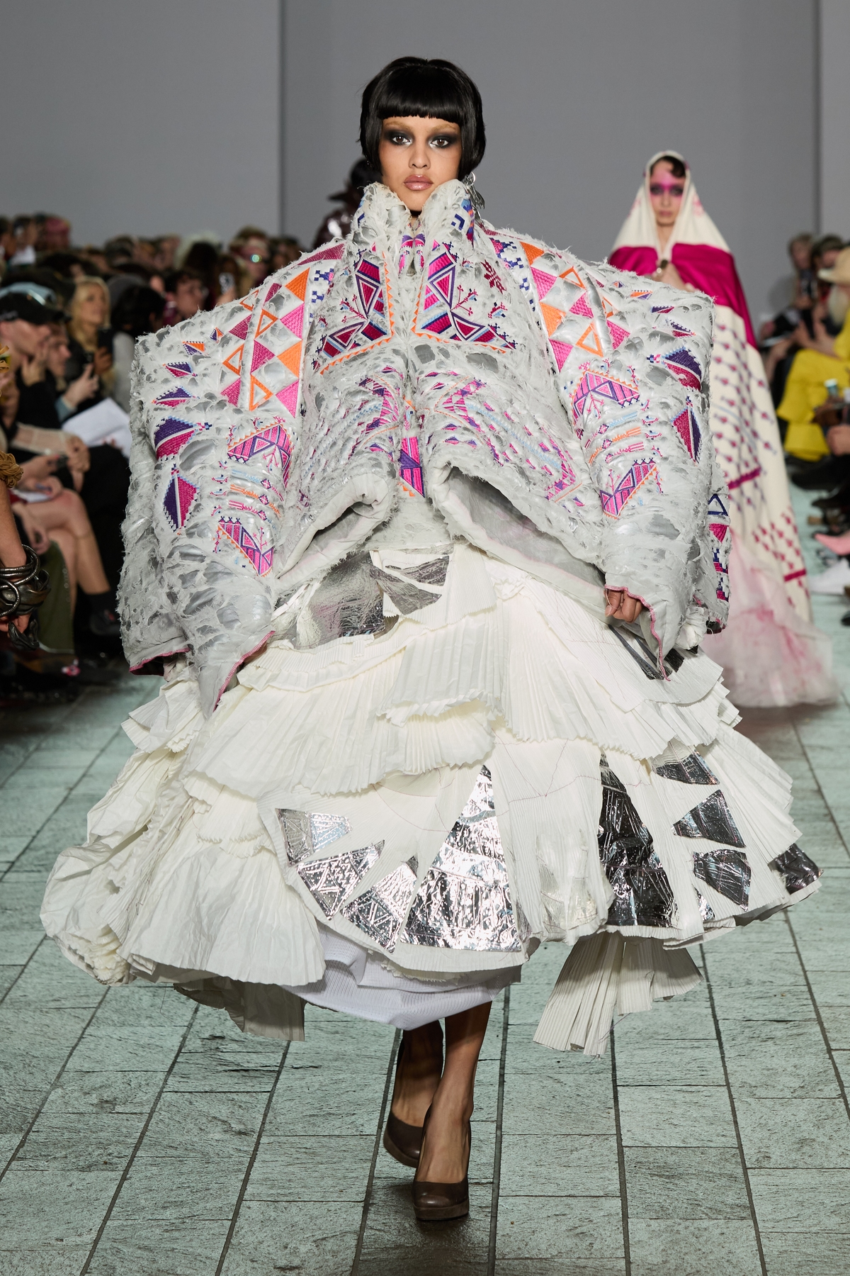 Graduate fashion designer Ayham Hassan displayed in Thread Memory