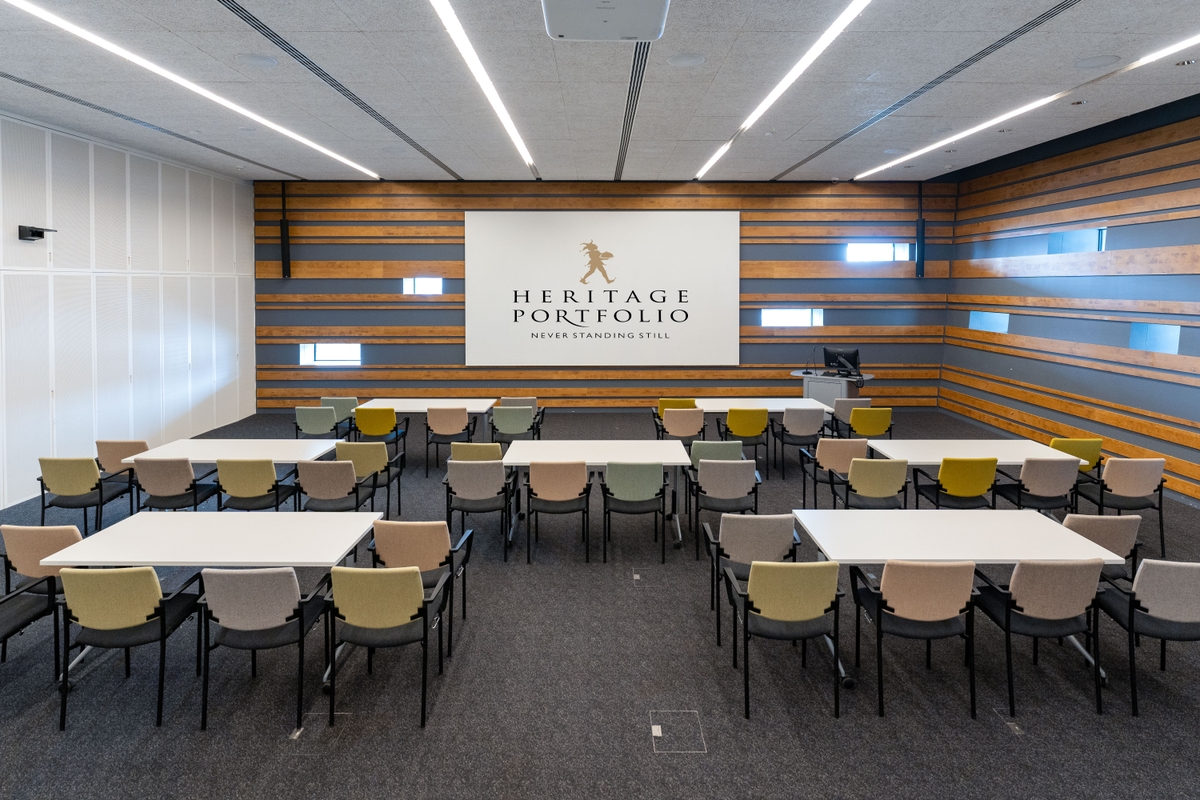 Photo of a conference room