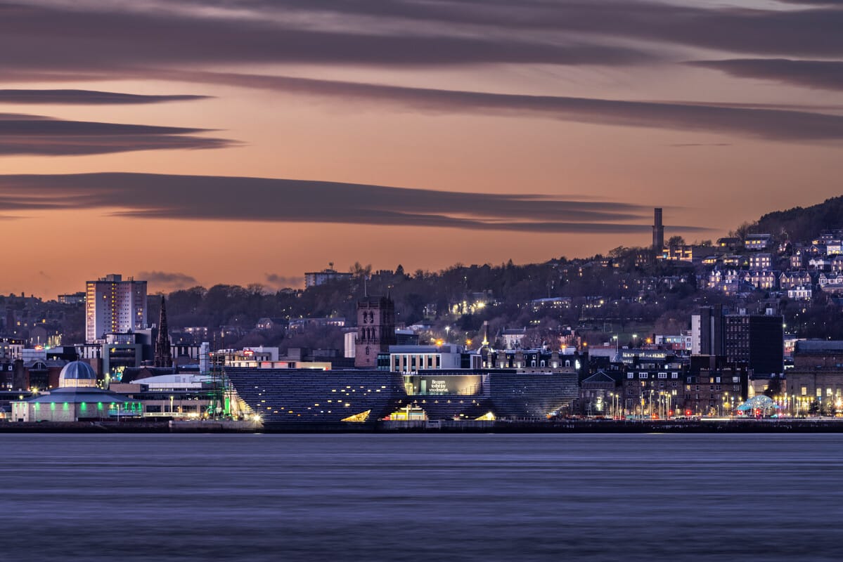 V&A Dundee from the river