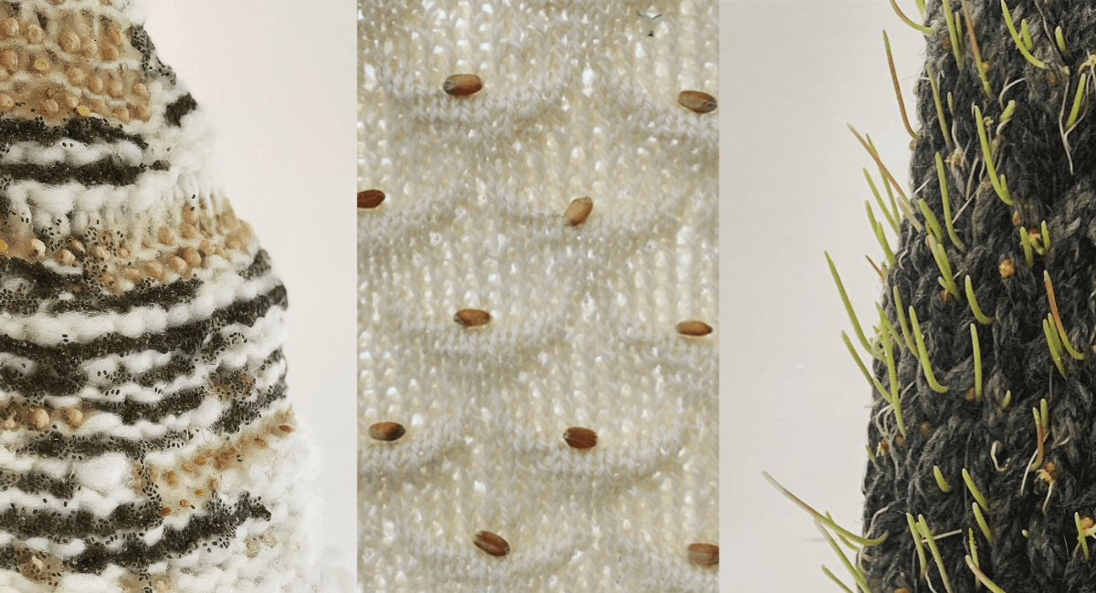 Hydroponic knitting