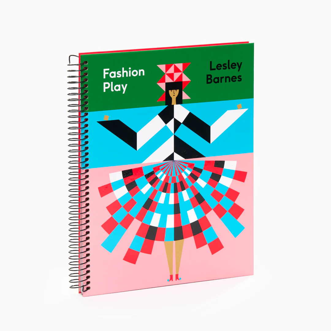 A colourful book titled Fashion Play