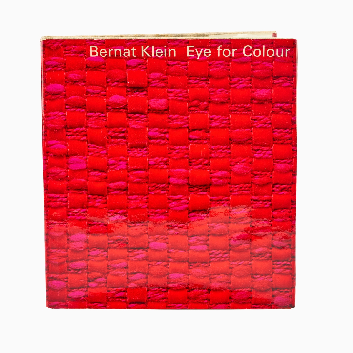 A red book titled 'Eye for Colour by Bernat Klein'