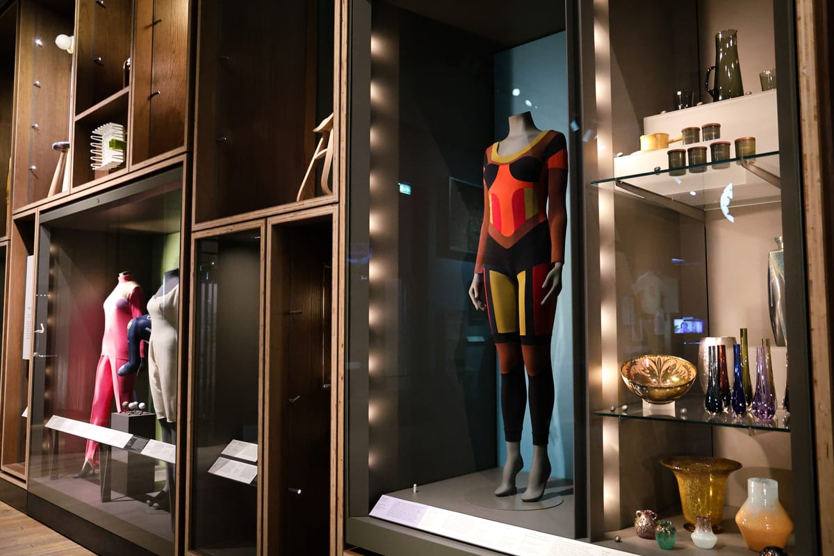 Jumpsuit by Pam Hogg as featured in the Scottish Design Galleries at V&A Dundee